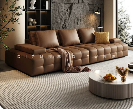 DIPU Alani Villa Modern Leather Sofa from DIPU