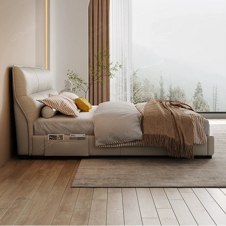 DIPU Henley Luxury Cream Sofa with Cloud Design from DIPU