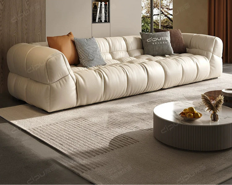 DIPU Frankie Down-Filled Cream Sofa from DIPU