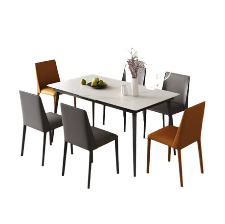DIPU Matilda Retractable Rock Plate Dining Table from DIPU