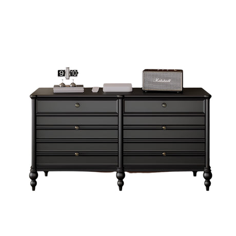 LINYUE Noelle French Solid Wood Eight-Drawer Sideboard from LINYUE