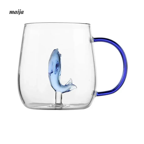 WII 3D Cute Summer Coffee Glass Cup from WII