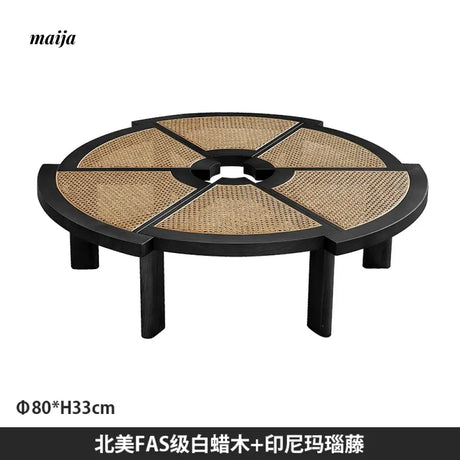 19 DREAM SPACE Rattan Tea Table from 19 DREAM SPACE