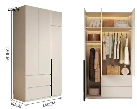 MEIHOUSE Light Luxury Bedroom Large Wardrobe Storage from MEIHOUSE