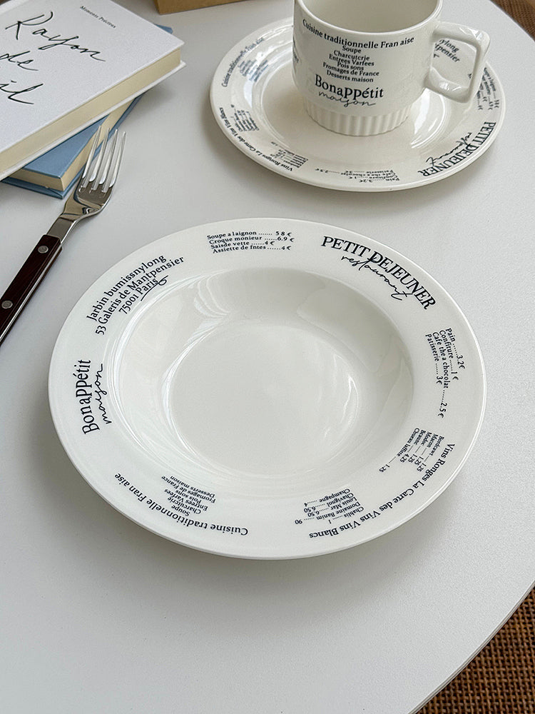 YASUKI Maximilian Retro-Inspired English Letter Cup from YASUKI
