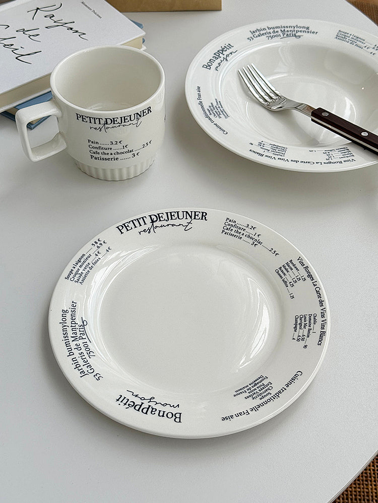 YASUKI Maximilian Retro-Inspired English Letter Cup from YASUKI