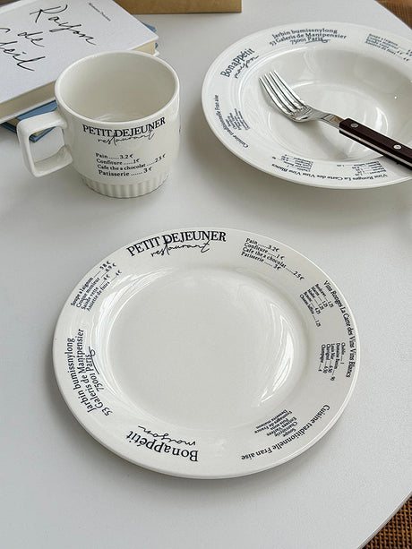 YASUKI Maximilian Retro-Inspired English Letter Cup from YASUKI