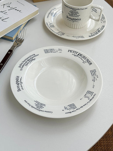 YASUKI Maximilian Retro-Inspired English Letter Cup from YASUKI