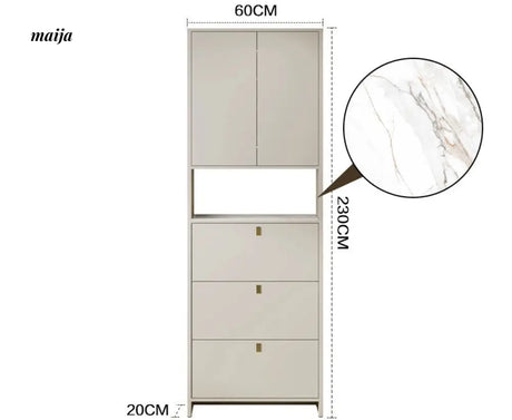 Noble Ultra Thin Shoe Cabinet from MODENG