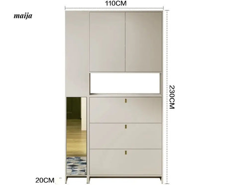 Noble Ultra Thin Shoe Cabinet from MODENG