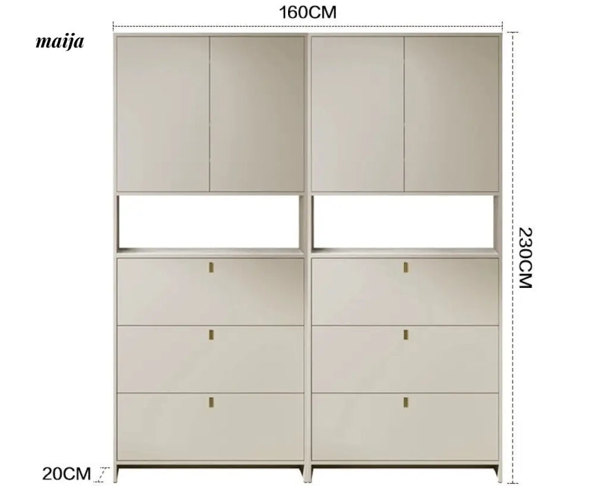 Noble Ultra Thin Shoe Cabinet from MODENG