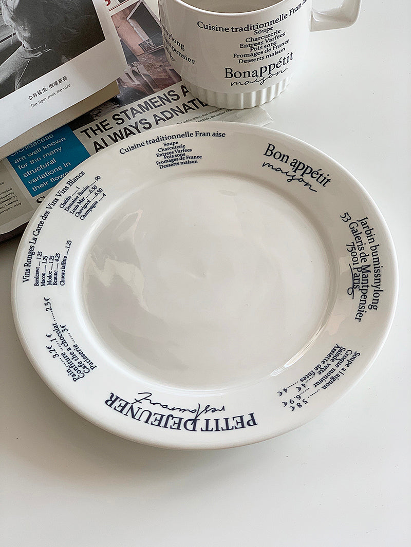 YASUKI Maximilian Retro-Inspired English Letter Cup from YASUKI