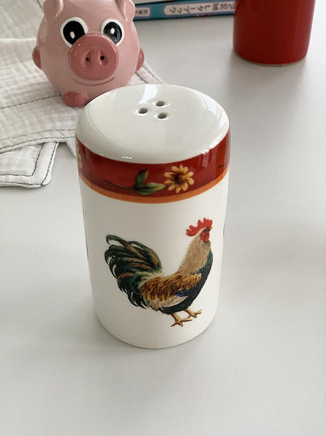 YASUKI Elowen Charming Hand-Painted Ceramic Seasoning Bottle from YASUKI
