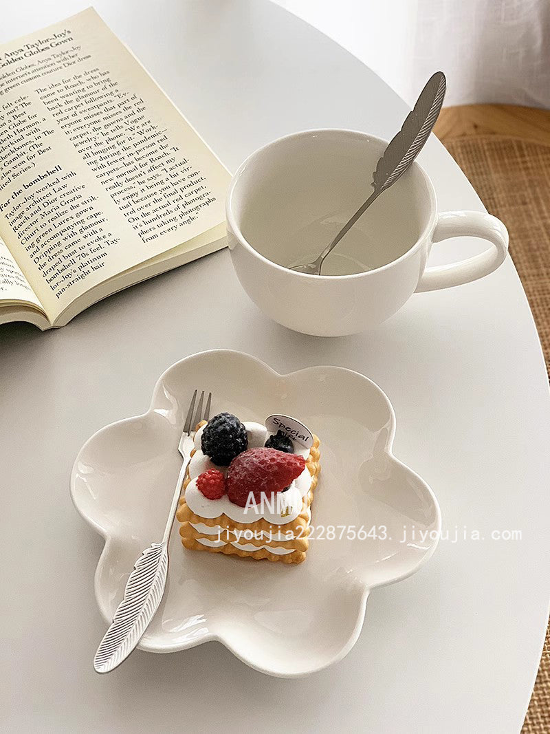 YASUKI Eleanor Elegant Stainless Steel Mixing Stick & Dessert Fork from YASUKI