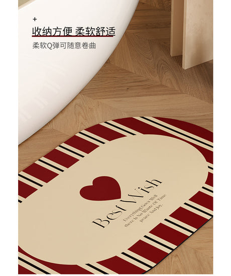 VANT Marigold Soft Plush Non-Slip Bathroom Mat from VANT