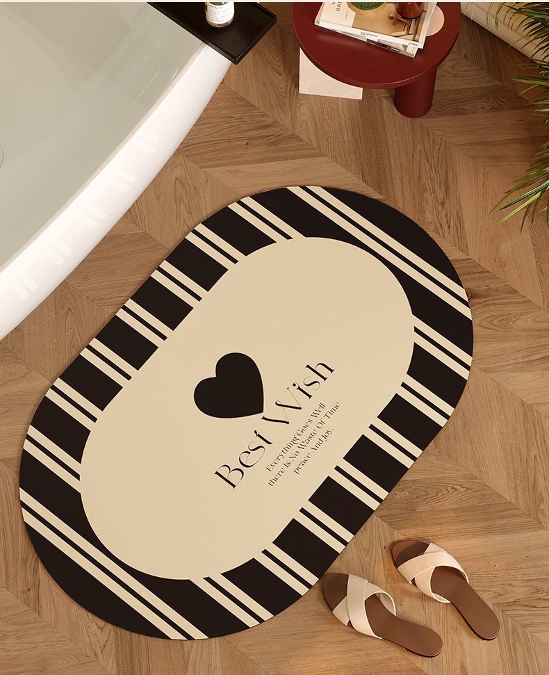 VANT Marigold Soft Plush Non-Slip Bathroom Mat from VANT
