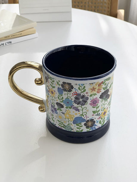 YASUKI Livia Elegant Floral Ceramic Cup from YASUKI