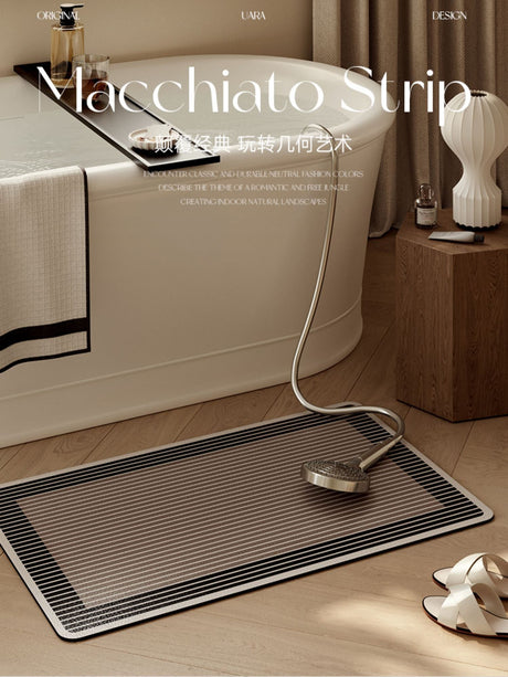 VANT Matsumoto Ultra-Absorbent Quick-Dry Bathroom Mat from VANT