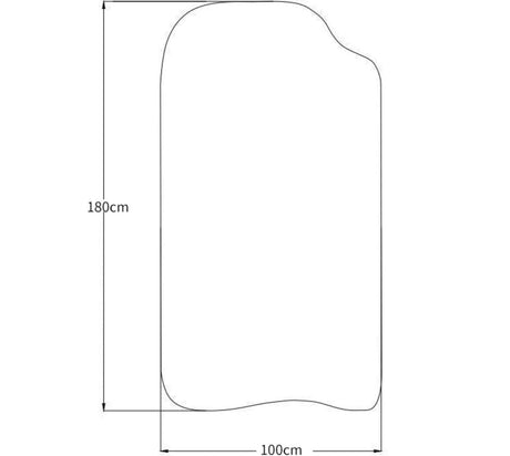 LANXESS Amélie Elegant Full-Length Floor Mirror from LANXESS