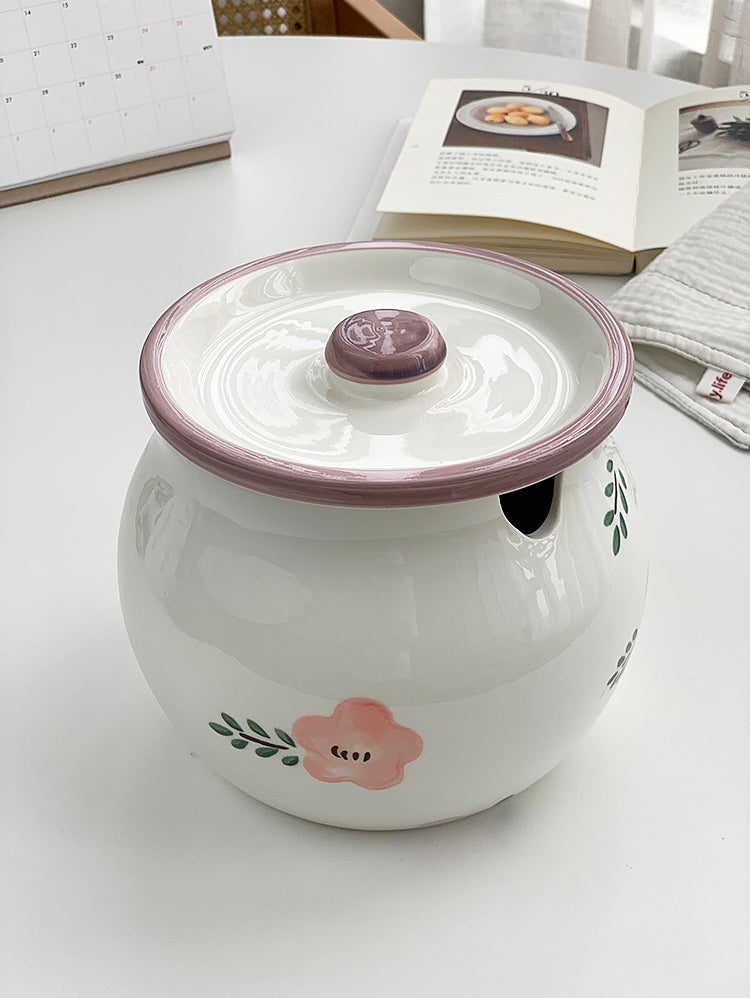 YASUKI Jasper Elegant Matte Ceramic Seasoning Tank from YASUKI