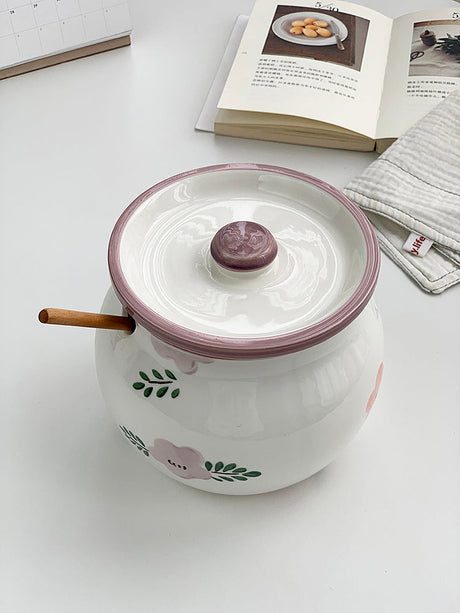 YASUKI Jasper Elegant Matte Ceramic Seasoning Tank from YASUKI