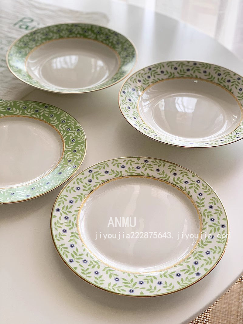 YASUKI Donovan Exquisite High-Temperature Ceramics Display Salad Bowl from YASUKI