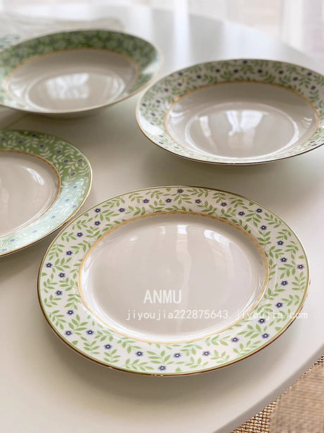 YASUKI Donovan Exquisite High-Temperature Ceramics Display Salad Bowl from YASUKI
