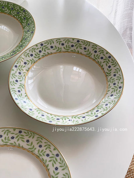YASUKI Donovan Exquisite High-Temperature Ceramics Display Salad Bowl from YASUKI