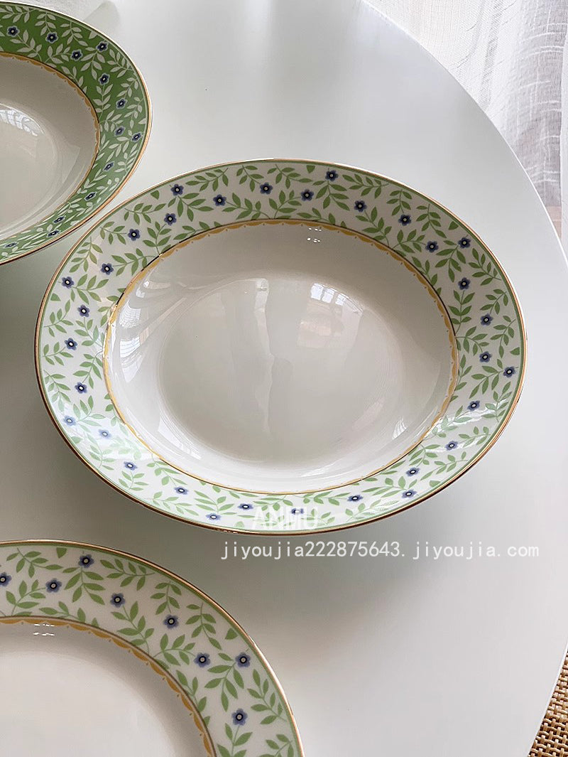 YASUKI Donovan Exquisite High-Temperature Ceramics Display Salad Bowl from YASUKI