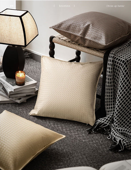 VANT Montserrat Light Luxury Soft Cowhide Pillow Case from VANT