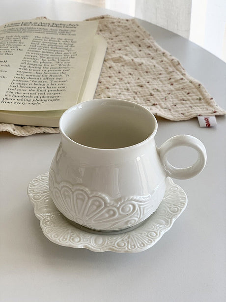 YASUKI Benjamin Elegant French Ceramic Coffee Cup from YASUKI