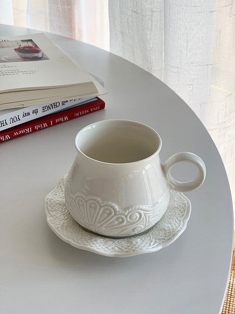 YASUKI Benjamin Elegant French Ceramic Coffee Cup from YASUKI