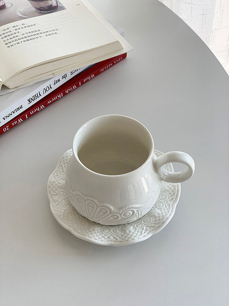YASUKI Benjamin Elegant French Ceramic Coffee Cup from YASUKI