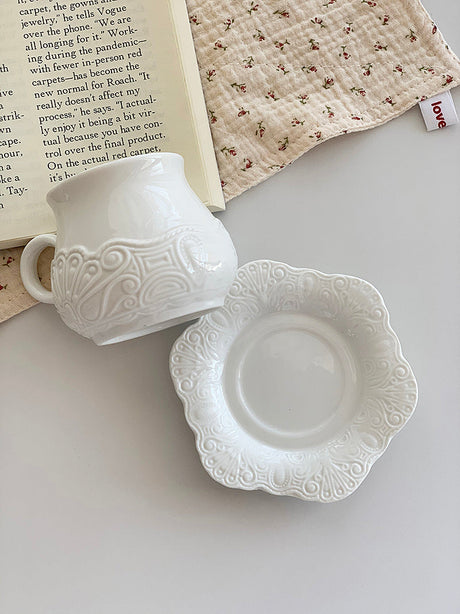 YASUKI Benjamin Elegant French Ceramic Coffee Cup from YASUKI