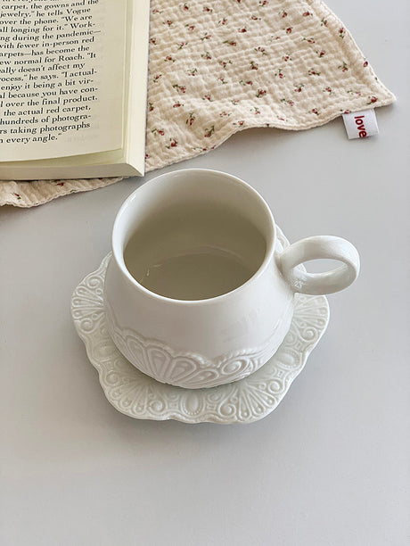 YASUKI Benjamin Elegant French Ceramic Coffee Cup from YASUKI
