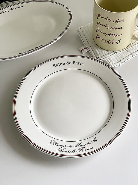 YASUKI JINWEI Elegant Ceramics Breakfast Tableware from YASUKI