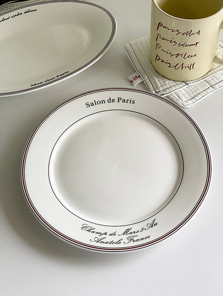 YASUKI JINWEI Elegant Ceramics Breakfast Tableware from YASUKI