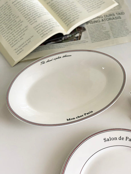 YASUKI JINWEI Elegant Ceramics Breakfast Tableware from YASUKI