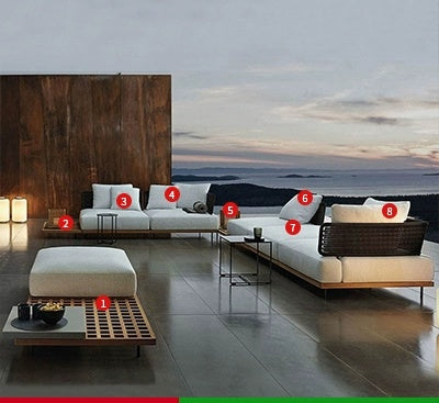 GERMAIN Alivia Outdoor Sofa from GERMAIN