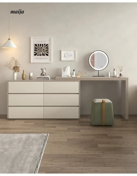 MEIHOUSE Modern Minimalist Dressing Table Bedroom Storage System from MEIHOUSE