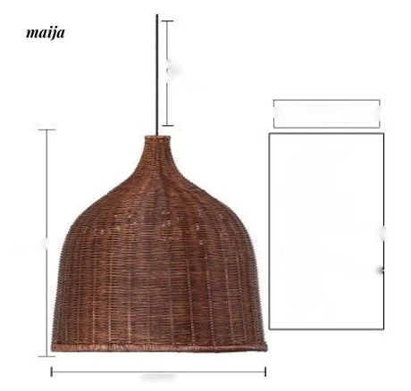 ZHONGSHAN Ceiling Lamp with Bamboo Shade Chinese Style from ZHONGSHAN