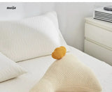 MAN YUE HOME Duck-Themed Cartoon Sofa Pillow for Bed Use from MAN YUE HOME