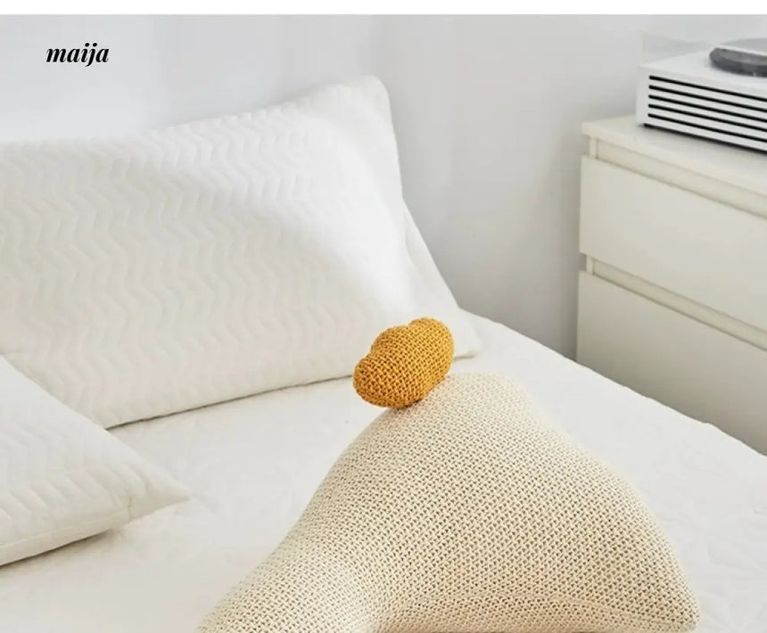 MAN YUE HOME Duck-Themed Cartoon Sofa Pillow for Bed Use from MAN YUE HOME