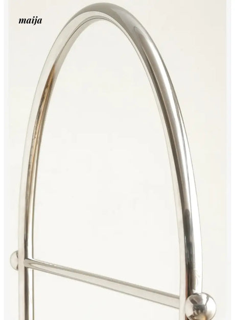LOWERLEFT Stainless Steel Leather Coat Rack from Lower Left