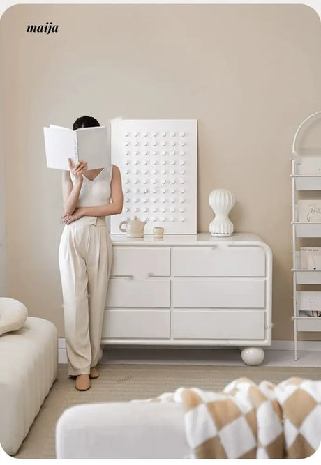 LIVINGPLUS Simple Bedroom Drawer Cabinet from LIVINGPLUS