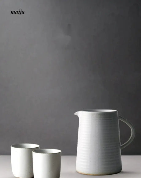 JOTO Japanese Handmade Coffee Set Simple Design from JOTO
