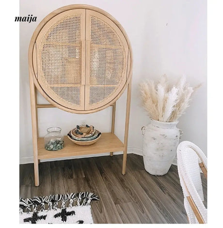 RATTAN CRAFTSMAN Light Luxury Wine Cabinet from RATTAN CRAFTSMAN
