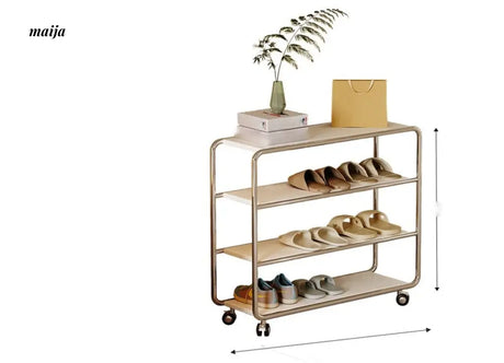 YUJIA Stainless Steel Multi-Layer Shoe Storage Cabinet from YUJIA