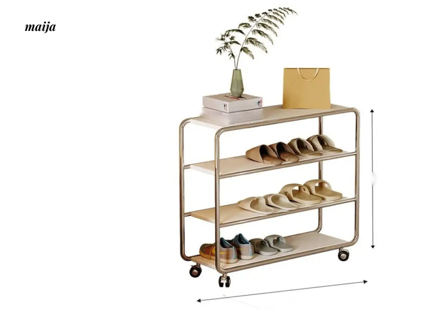 YUJIA Stainless Steel Multi-Layer Shoe Storage Cabinet from YUJIA