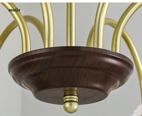 NANCY French Retro Wabi-Sabi Chandelier Japanese Style from NANCY